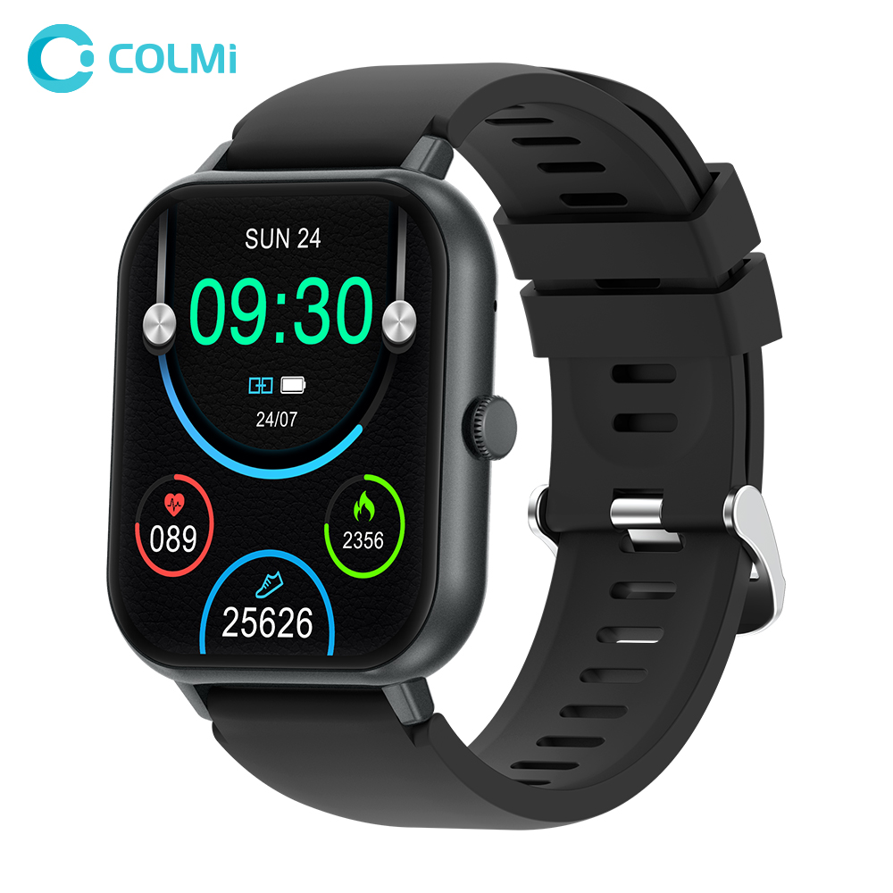 COLMI P20 Plus Smartwatch 1.83 ″ экрани HD Bluetooth занг занед 100+ моделҳои варзишии Smart Watch тасвири пешниҳодшуда