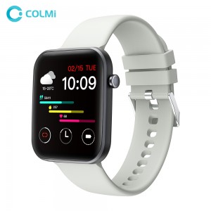 COLMI P15 išmanusis laikrodis vyrams Full Touch sveikatos stebėjimo IP67 vandeniui atsparus moteriškas išmanusis laikrodis
