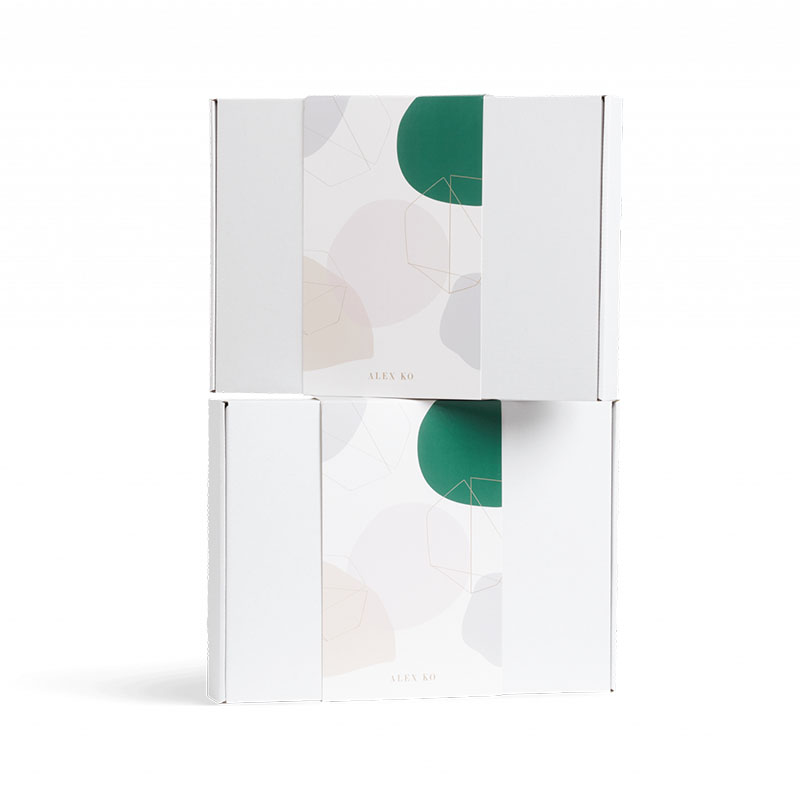 Custom Brand Eco-Friendly Paper Clothing Box Packaging Sleeves