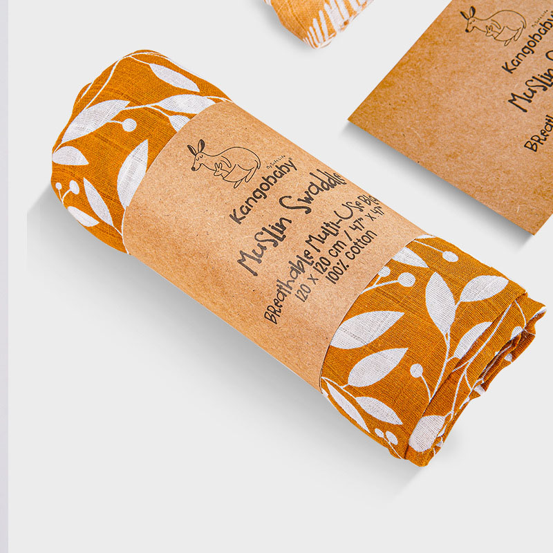 Mànigues d'embalatge de caixa de roba de paper ecològic de marca personalitzada