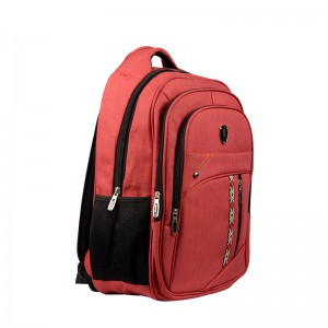 Men’s polyester cloth multi-compartment business travel backpack