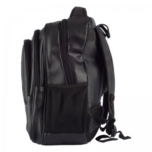 Artificial leather large capacity computer backpack