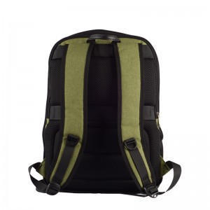 Polyester fabric multi-compartment business travel multi-functional backpack