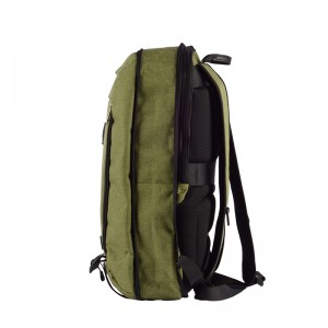 Polyester fabric multi-compartment business travel multi-functional backpack