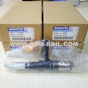 Original fuel injector 095000-0562 6218-11-3101 for KOMATSU