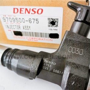 DENSO உண்மையான இன்ஜெக்டர் 095000-6753, ஜப்பானில் தயாரிக்கப்பட்ட புதிய இன்ஜெக்டர்