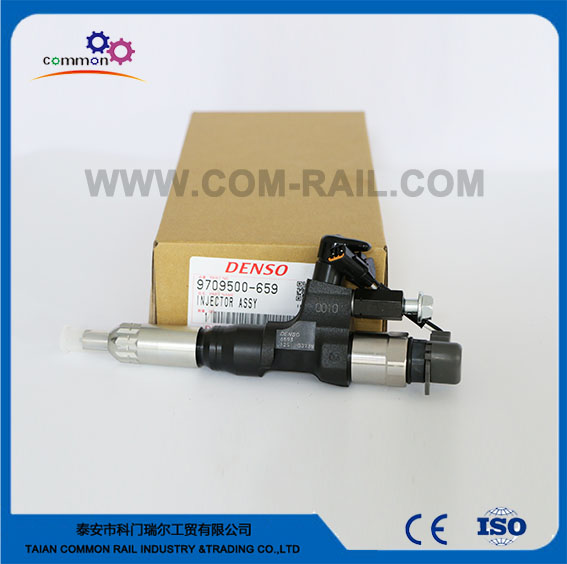 Original Common rail injector 095000-6593 c for HINO J08E