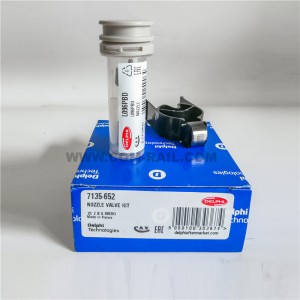 Original DELPHI repair kit 7135-652 genuine valve 9308-621C nozzle L096PBD L096PRD for injector EJDR00301Z