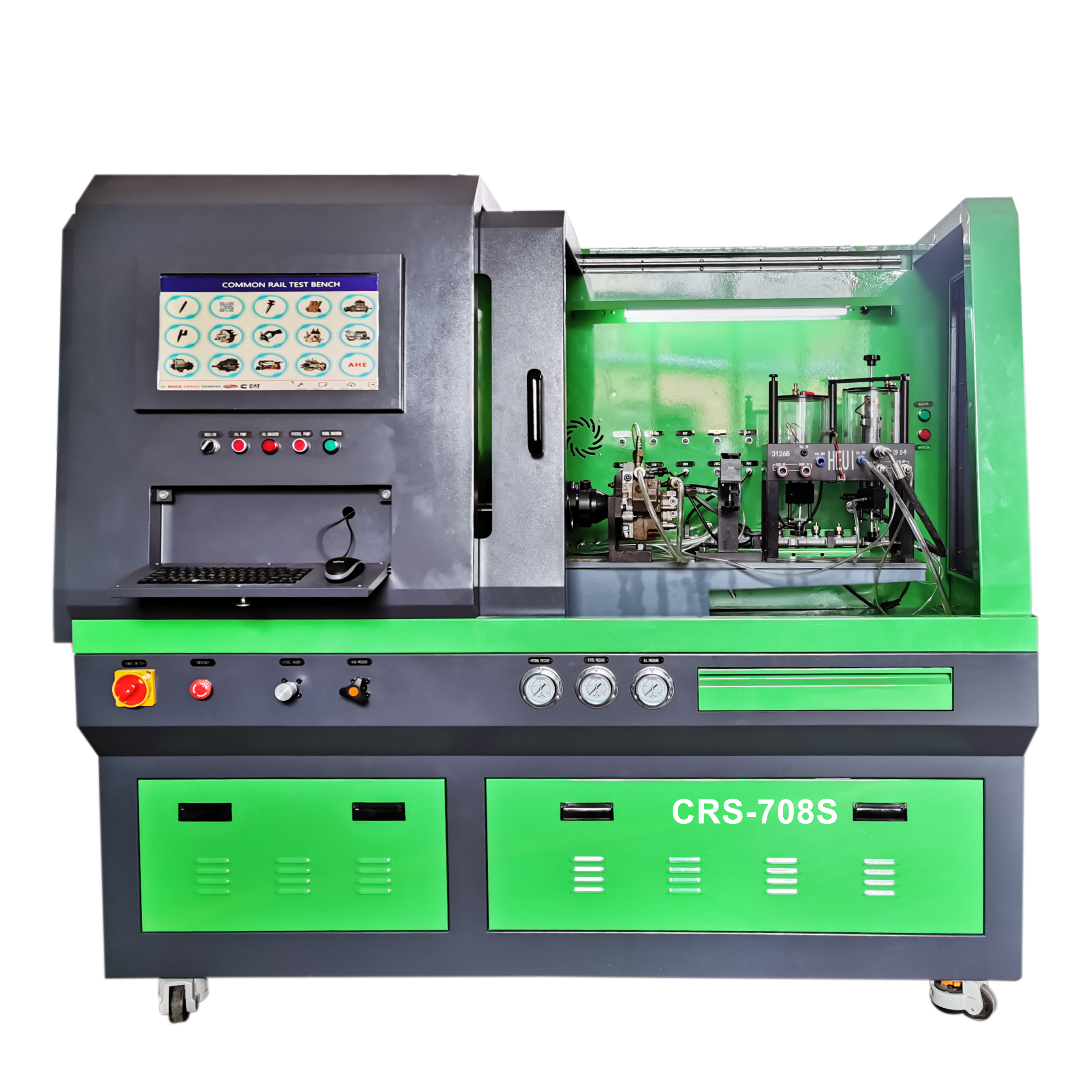 CRS-708S test bench introduce