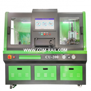 CU-200 common rail injector at EUI/EUP test bench