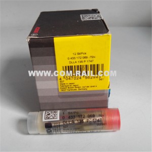 Bosch mmanụ injector nozzle DLLA135P1747,0433172069