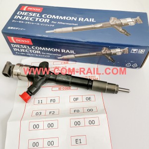 SM260100-4040 ពិតប្រាកដដូចគ្នានឹង 095000-8290,9709500-829 Common rail injector 23670-0L050 សម្រាប់ TOYOTA