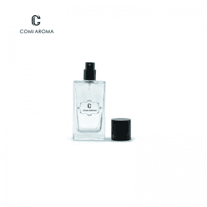 Wholesale Wholesale Glass Bottle Suppliers Manufacturers - 50ml  Clear Glass Perfume Bottle with Black Pump Sprayer – Comi