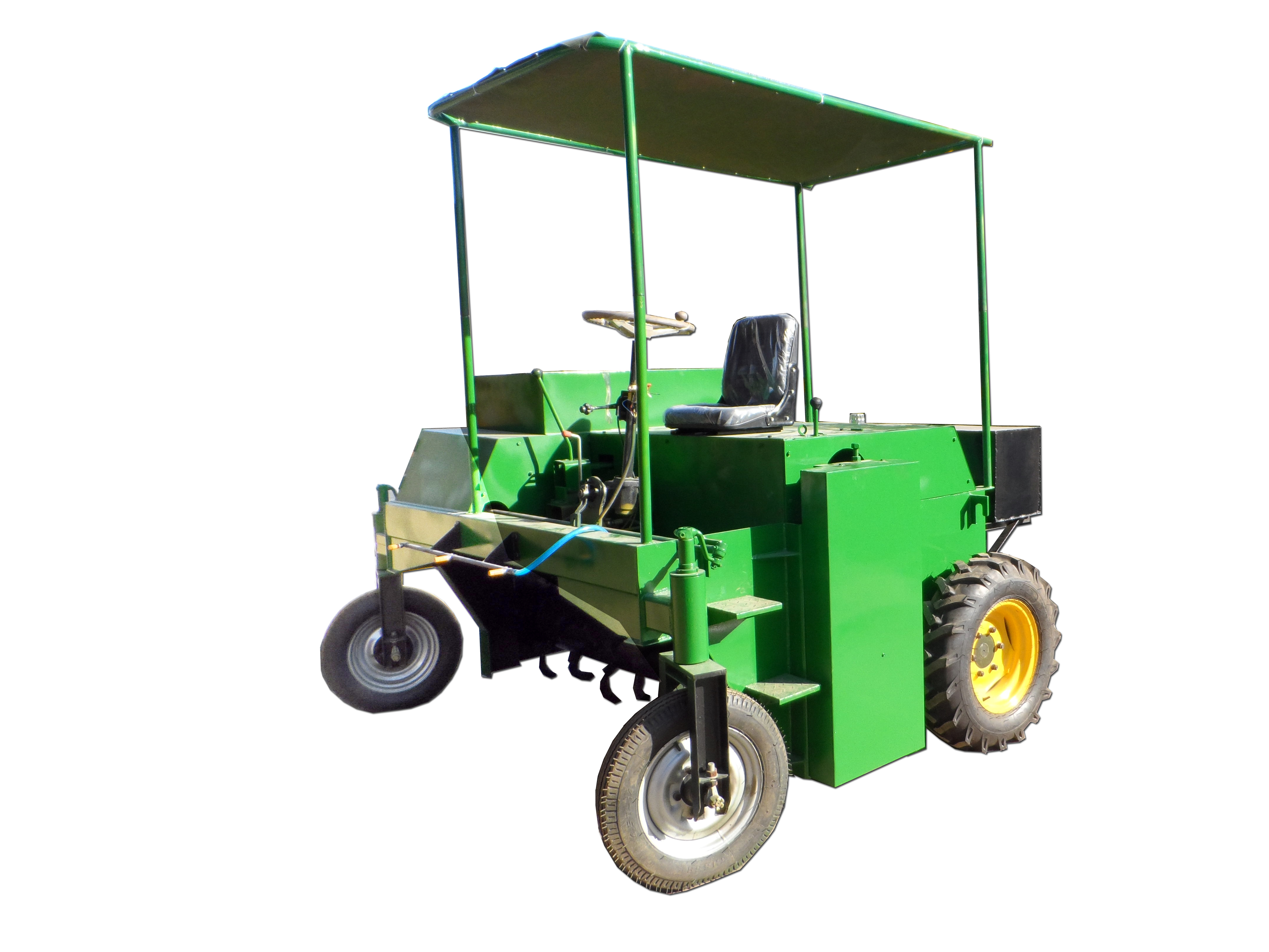 CE beet residue composting machine windrow turner for sale in Vietnam
