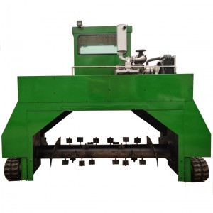 China Supplier China Mushroom Chain Plate Type Turner Compost Making Machines Equipment