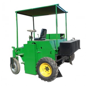Cheap compost mixing machine for livestock horse manure compost turner