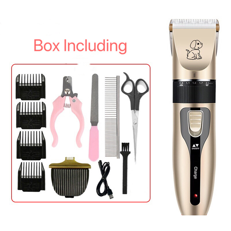 Professional Pet Products Electric Pet Grooming Clipper Hair Remover Combs Deshedding Tools Fur Eliminator For Long Hair Dog Featured Image