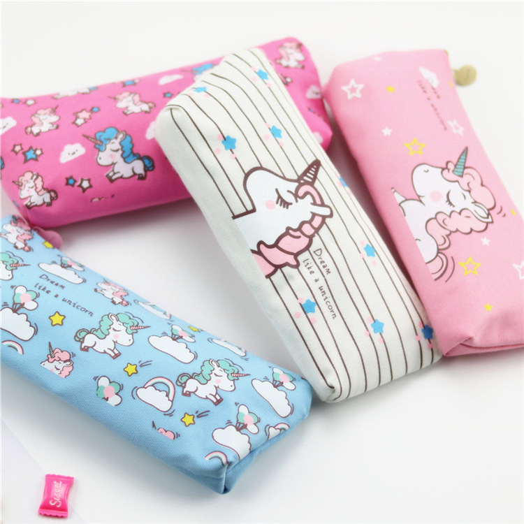 Seaygift 2020 girl and boy New students pencil case pen bag stationery gift set Cute cartoon kids stationery for gift/prize