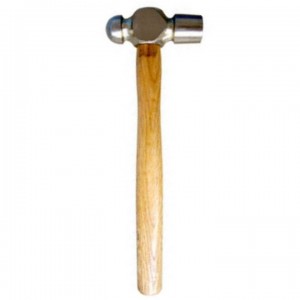 Light Weight Hammer, 2oz 4 oz 16 oz Metalworking Tool with Forged Steel Head & Wood Handle Ball Pein Hammer