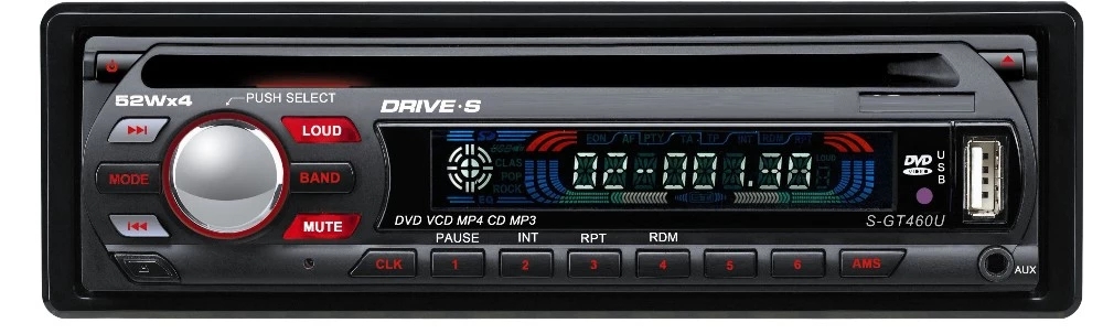 Dashboard Universal ONE Din Car DVD Player with DVD/VCD/CD/SD/USB /TV
