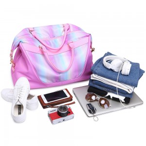 PU Foldable Bag Organizer Nylon shoulder handbag Insert Handbag Organizer with Zipper