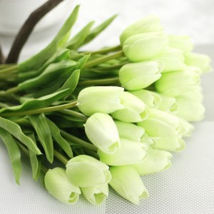 Real Touch Preserved fake plastic artificial tulip flowers