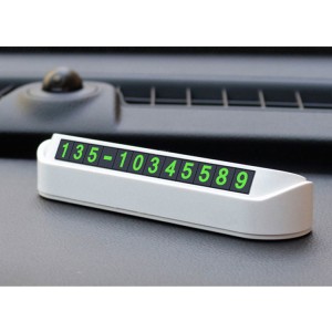 Car cellphone temporary number parking card phone number card