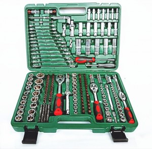 216PCS Household repair tool set Vehicle maintenance tool