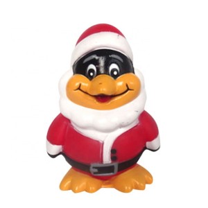 Factory Direct Sales Santa Christmas Baby Bath Floating Toy Rubber Duck Toy