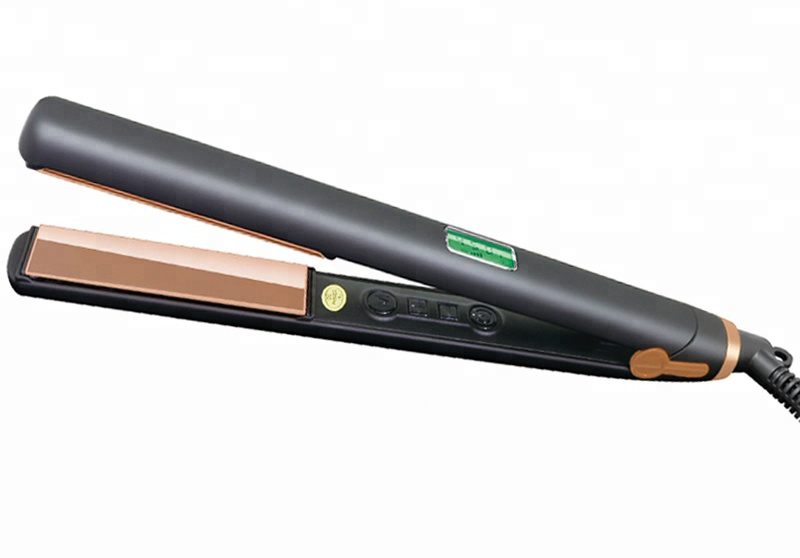 1″ Custom LCD Digital Nano Titanium Flat iron Hair Straightener