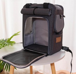 Outing portable pet bag, space backpack, school bag, portable pet supplies with cat shopping bag-Yiwu pet supplies professional purchasing agent