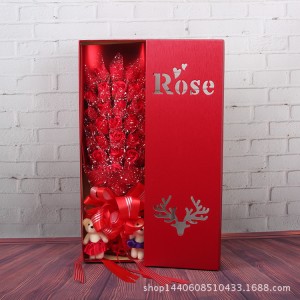 Pop Soap Flower Rose Gift Box Birthday Valentine’s Day Mother’s Day Gift