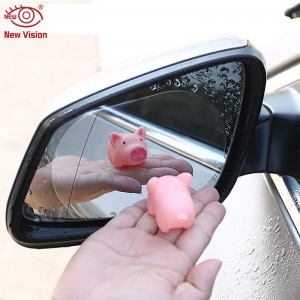 all size available 2pcs in one rainproof screen protector anti rain anti fog film car  mirror clear protective film