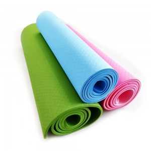 Personalized 6mm Eva Foam Thick Suede Printed Pu Custom Eco Friendly Type Pilates Yoga Mat With Logo