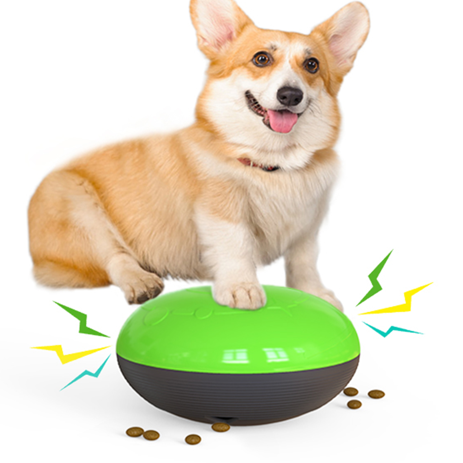 Pet Chew Molars Toys Dog Vocal Toys Leakage Feeder Sound Ball Puzzle Slow Food Bowl Pet Supplies
