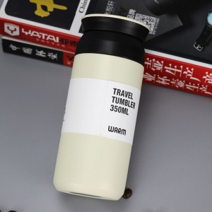 350ml Japanese insulated vacuum stainless steel water bottle, portable gift cups thermos vacuum flask