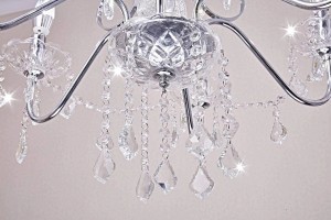New release crystal pendant chandeliers+ led ceiling light and lamps