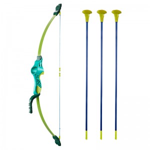 best gift children outdoor sports toy modern design fiber archery game set bow and arrow hunting for girls and boys