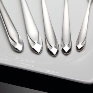 royal cutlery set diamond design flatware stainless steel silverware set