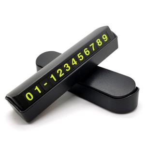 Car cellphone temporary number parking card phone number card