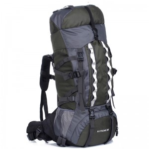 Custom wholesale 80L Camping Hiking Backpacks Big Outdoor Bag Backpack Nylon super light Sport Travel Bag