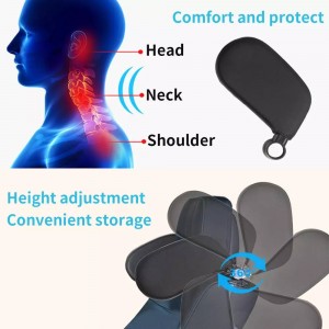 Car Seat Neck Support Rest Adjustable U Shaped Cloth Breathe Pillow Accessories Soft Memory Foam PVC Leather Material for Car
