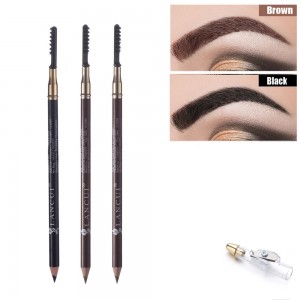 2020 OEM/ODM Super Professional Wooden Grey Eyebrow Pencil Vegan From China