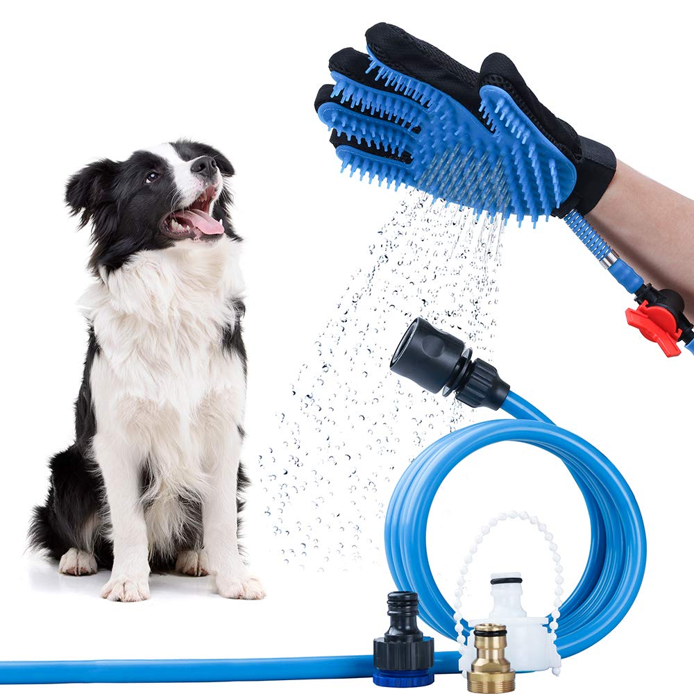 Multi-function Pet Product Bathing Massage Shower Spray Tool, Dog Shower Brush, Pet Grooming Glove