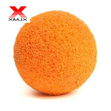 Ximai ռետինե սպունգ գնդակ խողովակների մաքրման համար 5 դյույմ ավելի կոշտ