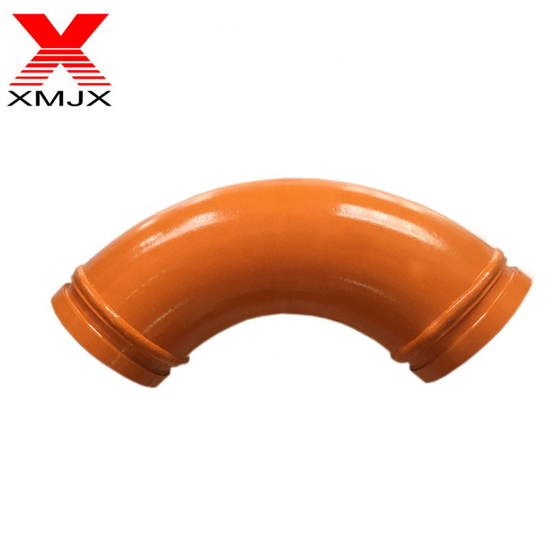 High Quality Cast Elbow Twin Wall 4 Inch 90degre Concrete Pump Elbow