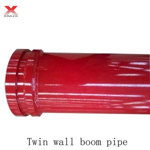 5” 3000mm 4.85mm (3.25+1.6) twin wall boom pipe