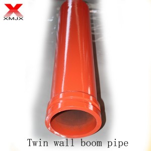 5 ນິ້ວ 3000mm Centrifugal Casting Twin wall pipe boom