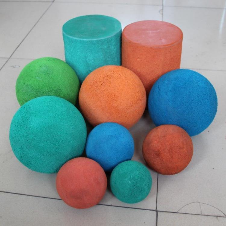 Reukleaze hege kwaliteit 5 Inch Pipeline Sponge Cleaning Out Ball