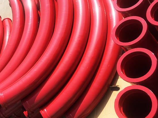 Factory Supply Staionary Concrete Pump Parts DN150 Bend Pipes